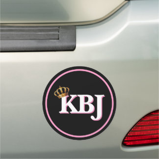 Ketanji Brown Jackson KBJ Monogram Car Magnet