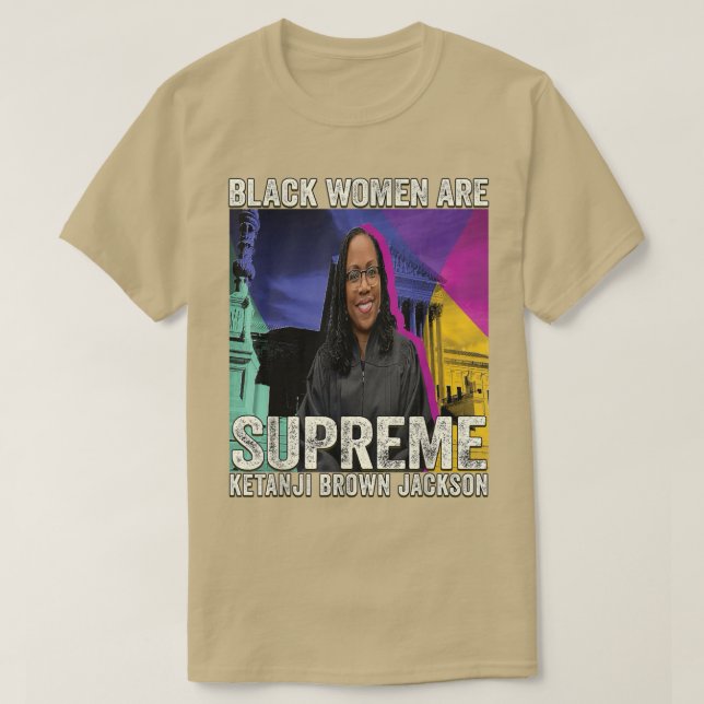 Ketanji Brown Jackson T-Shirt (Design Front)