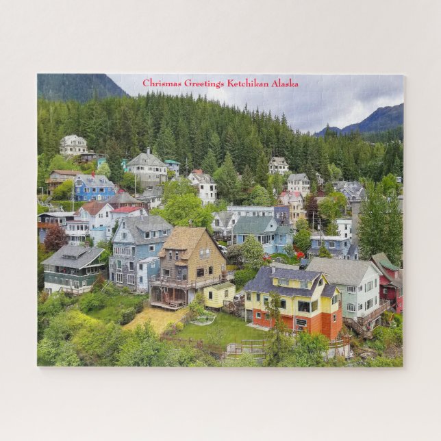 Ketchikan Alaska Jigsaw Puzzle (Horizontal)