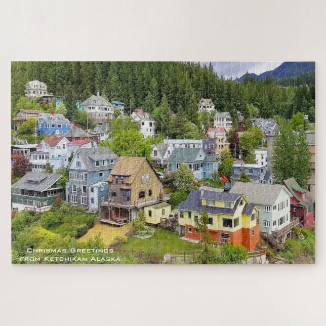 Ketchikan Alaska Jigsaw Puzzle (Horizontal)