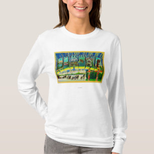 Ketchikan, Alaska - Large Letter Scenes T-Shirt