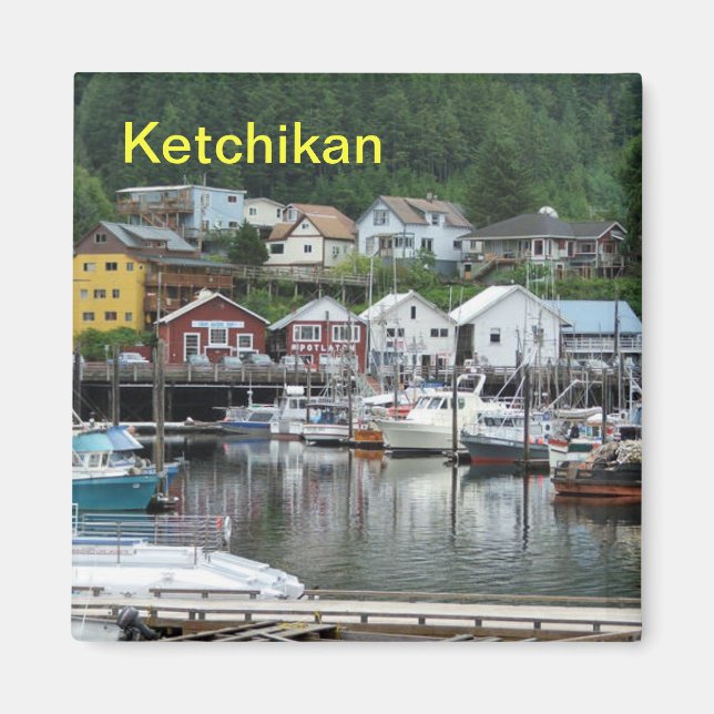 ketchikan alaska magnet (Front)