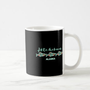 Ketchikan Alaska Native Art Salmon Fishing Capital Coffee Mug