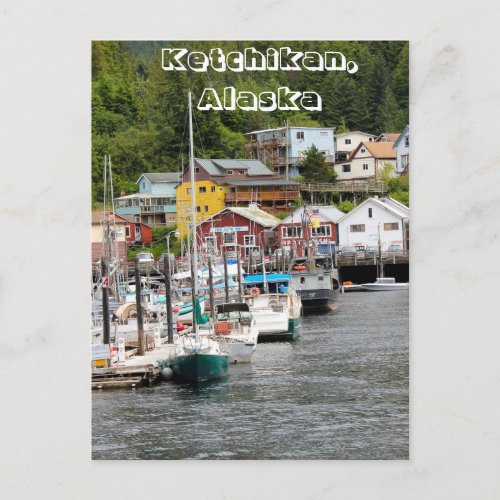 Ketchikan Alaska Postcard
