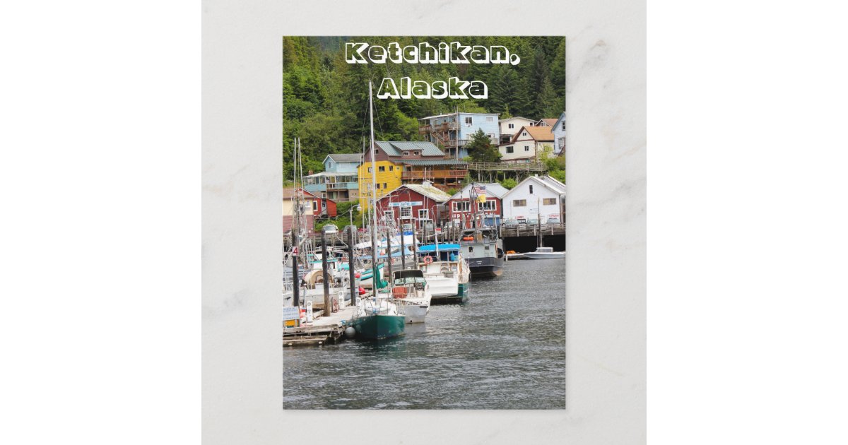 Ketchikan, Alaska Postcard | Zazzle
