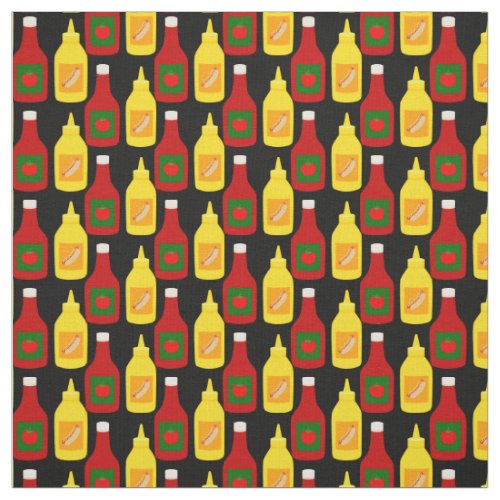 Ketchup and Mustard Fabric