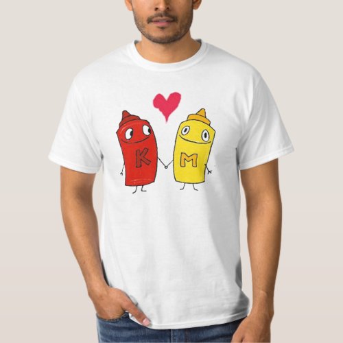 Ketchup and Mustard T_Shirt