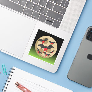 Ketchup Eater Vampire Bats Sticker