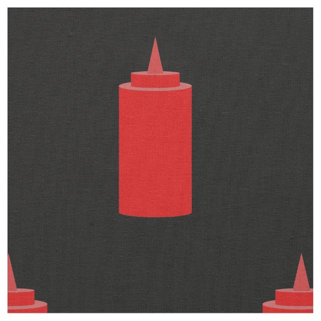 Ketchup Fabric (Close Up)