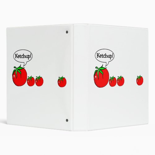 Ketchup Joke Binder