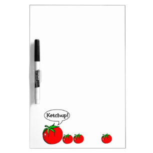 Ketchup Joke Dry Erase Board