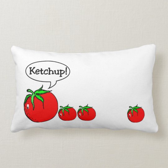 Ketchup Joke Pillow