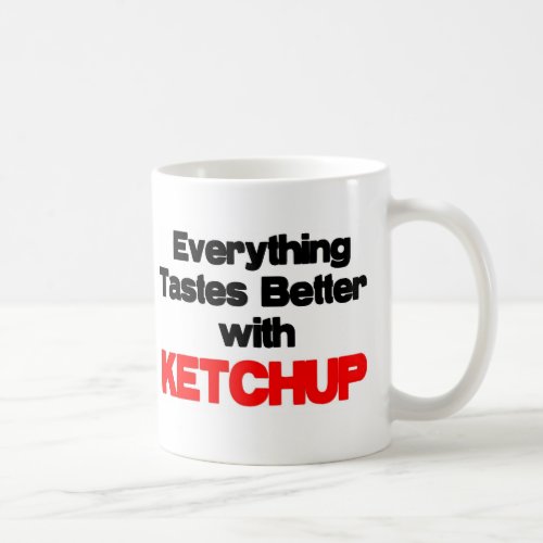 KETCHUP LOVER COFFEE MUG