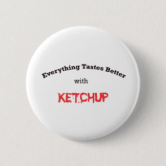 ketchup pinback button