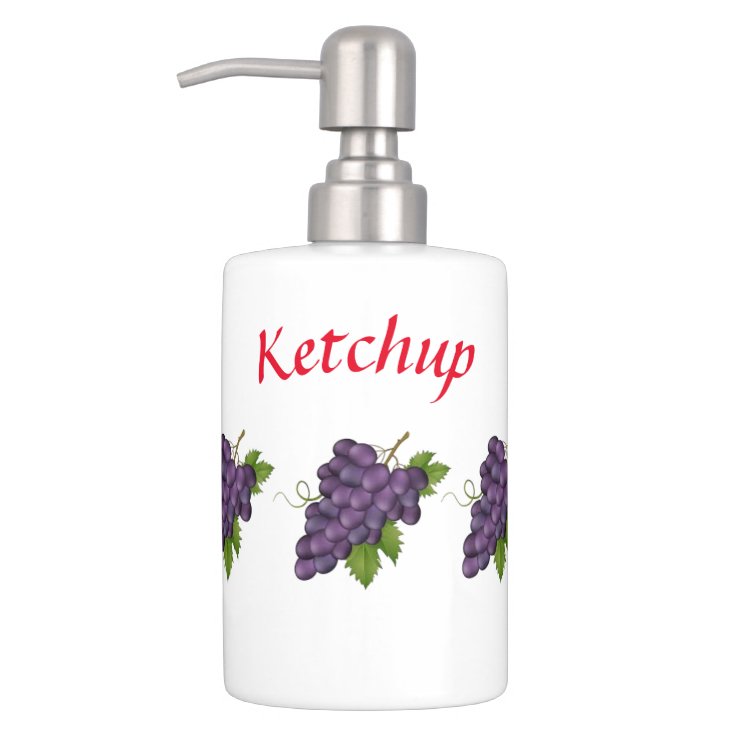 ketchup soap dispenser Zazzle