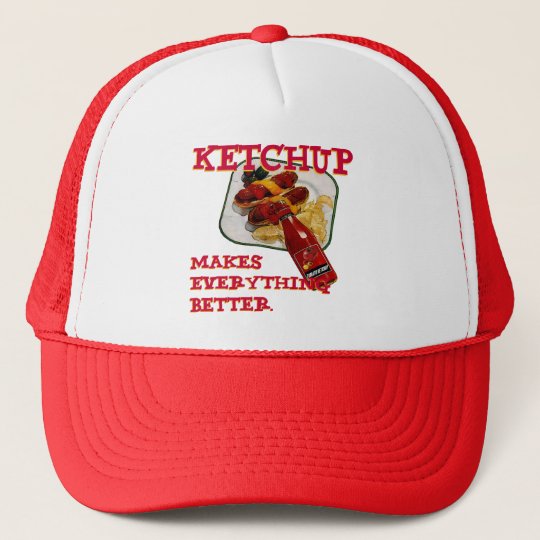 Ketchup Trucker Hat