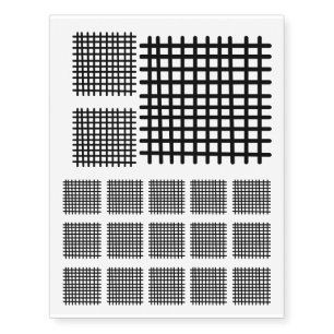 KETE PA Adinkra Symbol of a Good Marriage Temporary Tattoos