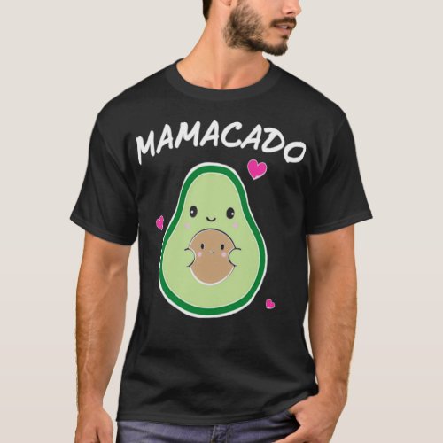 Keto Avocado Mama Pregnant Pregnancy Baby Vegan 2 T_Shirt