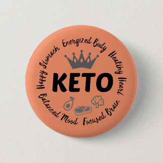 Keto benefits emblem button