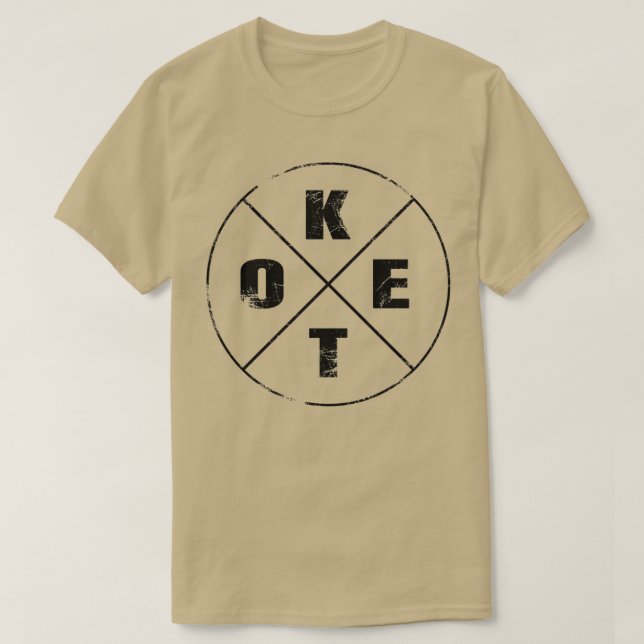 Keto Circle T-Shirt (Design Front)