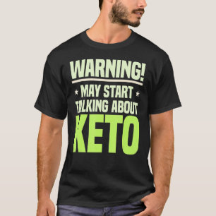 Keto Diet Ketogenic Ketosis Low Carb Dietitian Nut T-Shirt
