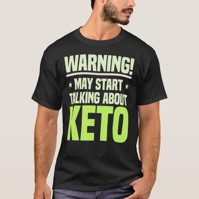 Keto Diet Ketogenic Ketosis Low Carb Dietitian Nut T-Shirt (Front)