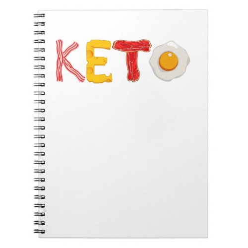 Keto Diet Ketosis Low Carb High Fat Kto Diet Notebook
