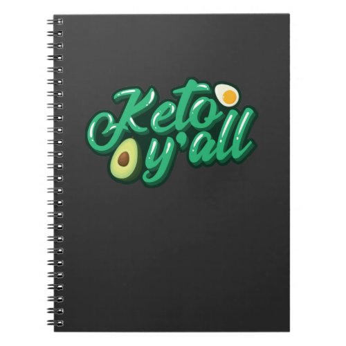 Keto Diet Low Carb High Fat Fitness Nutrition Notebook
