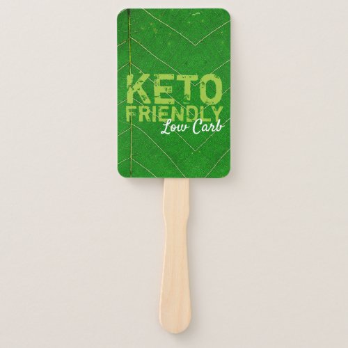 Keto Friendly Low Carb Hand Fan