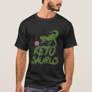 Keto Funny Ketogenic Diet Low Carb Dinosaur Men Wo T-Shirt