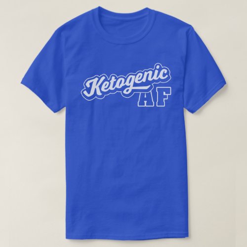 Keto Ketogenic AF Vintage Logo T_Shirt