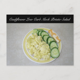Keto Potato Salad Postcard