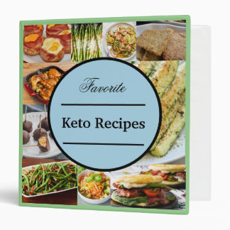 Keto Recipe Binder