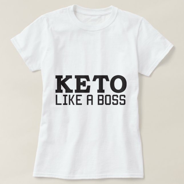 Keto T-Shirt (Design Front)