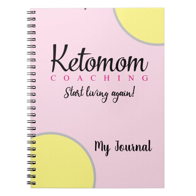 Ketomom Coaching Journal (Front)