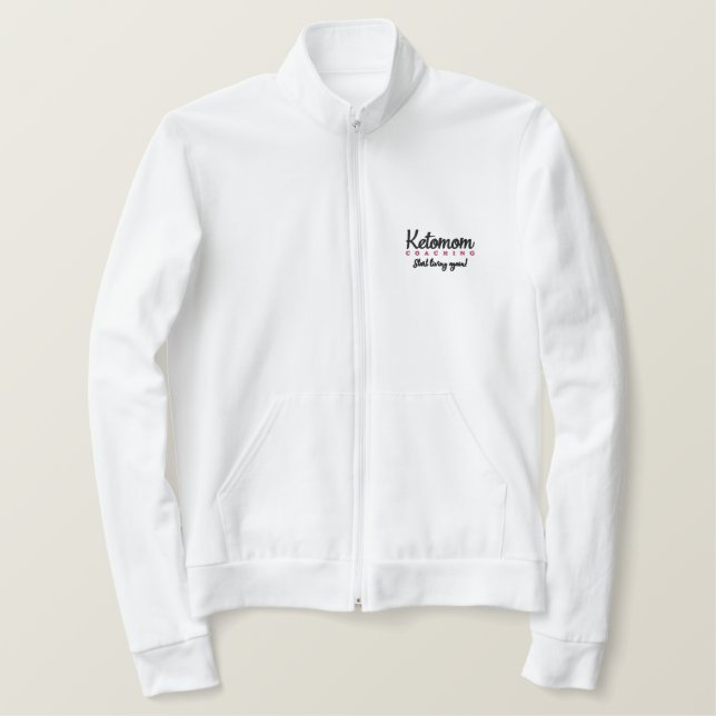 Ketomom Pull on Zip Shirt (Design Front)