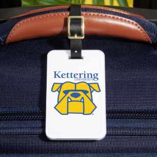 Kettering University Bulldogs Luggage Tag