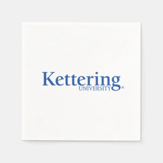 Kettering University Logo Napkins