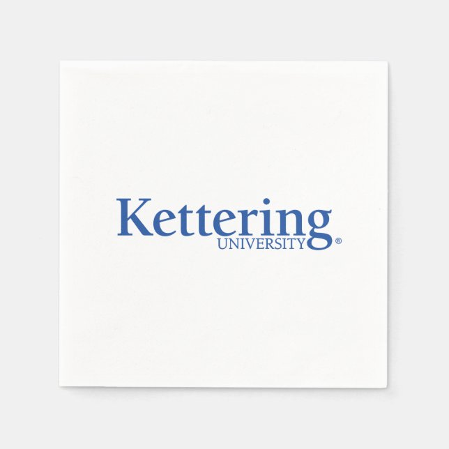 Kettering University Logo Napkins (Front)