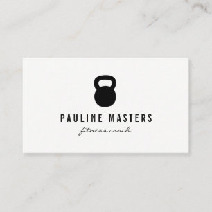 Kettle Bell Fitness Coach Loyalty Cards