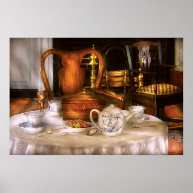 Kettle -  Have some Tea - Chinese tea set Poster (Front)