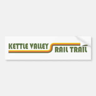 Kettle Valley Rail Trail British Columbia Bumper Sticker
