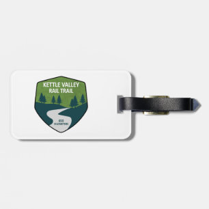 Kettle Valley Rail Trail British Columbia Luggage Tag