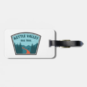 Kettle Valley Rail Trail British Columbia Luggage Tag