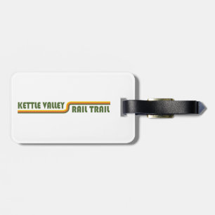 Kettle Valley Rail Trail British Columbia Luggage Tag