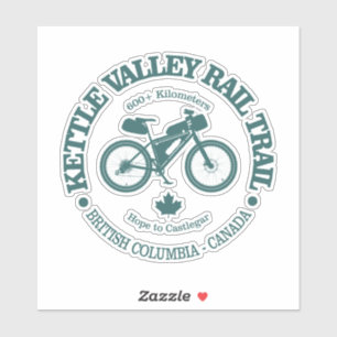 Kettle Valley Rail Trail (cycling) Sticker