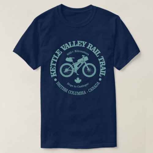 Kettle Valley Rail Trail cycling T_Shirt