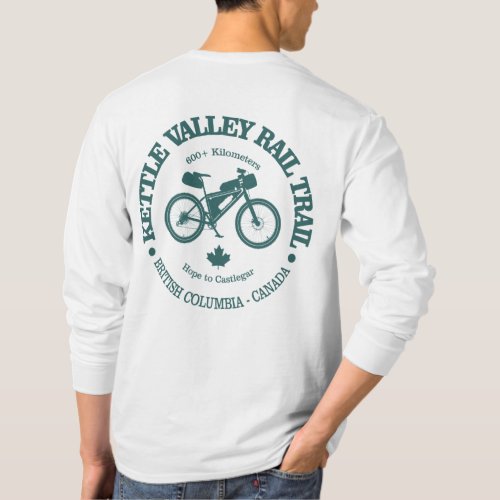 Kettle Valley Rail Trail cycling T_Shirt