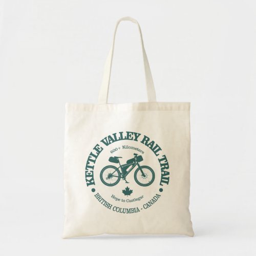 Kettle Valley Rail Trail cycling Tote Bag