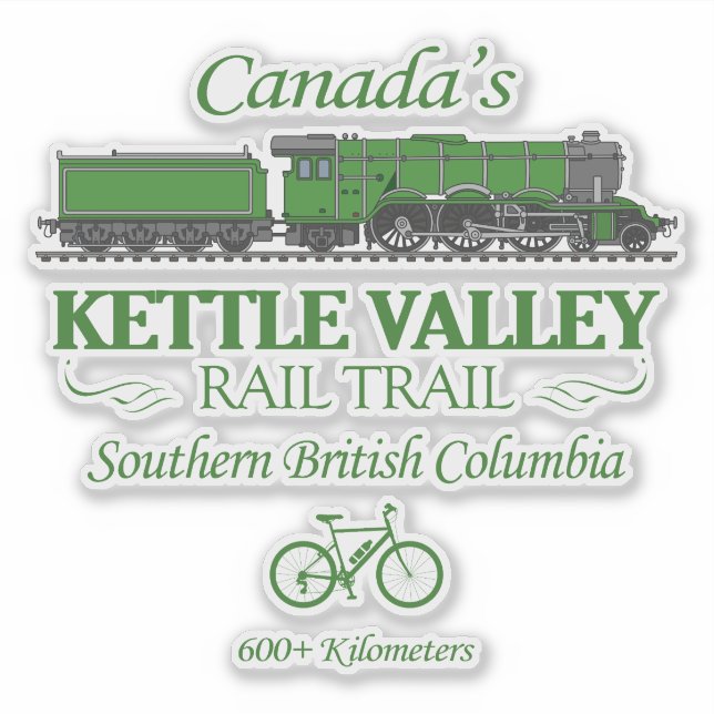 Kettle Valley RT (RT2) Sticker (Front)